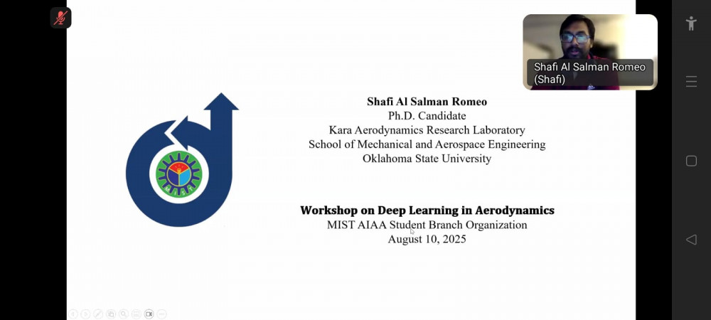 Online Workshop on Deep Learning in Aerodynamics